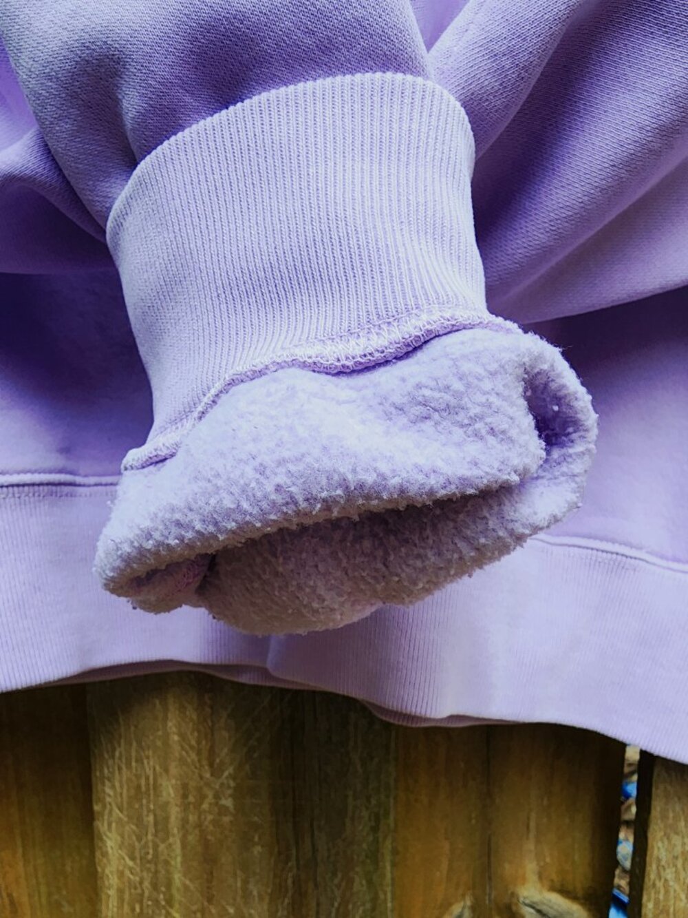 XXL Abercrombie lilac pullover hoodie quarter zip cropped - Picture 13 of 16